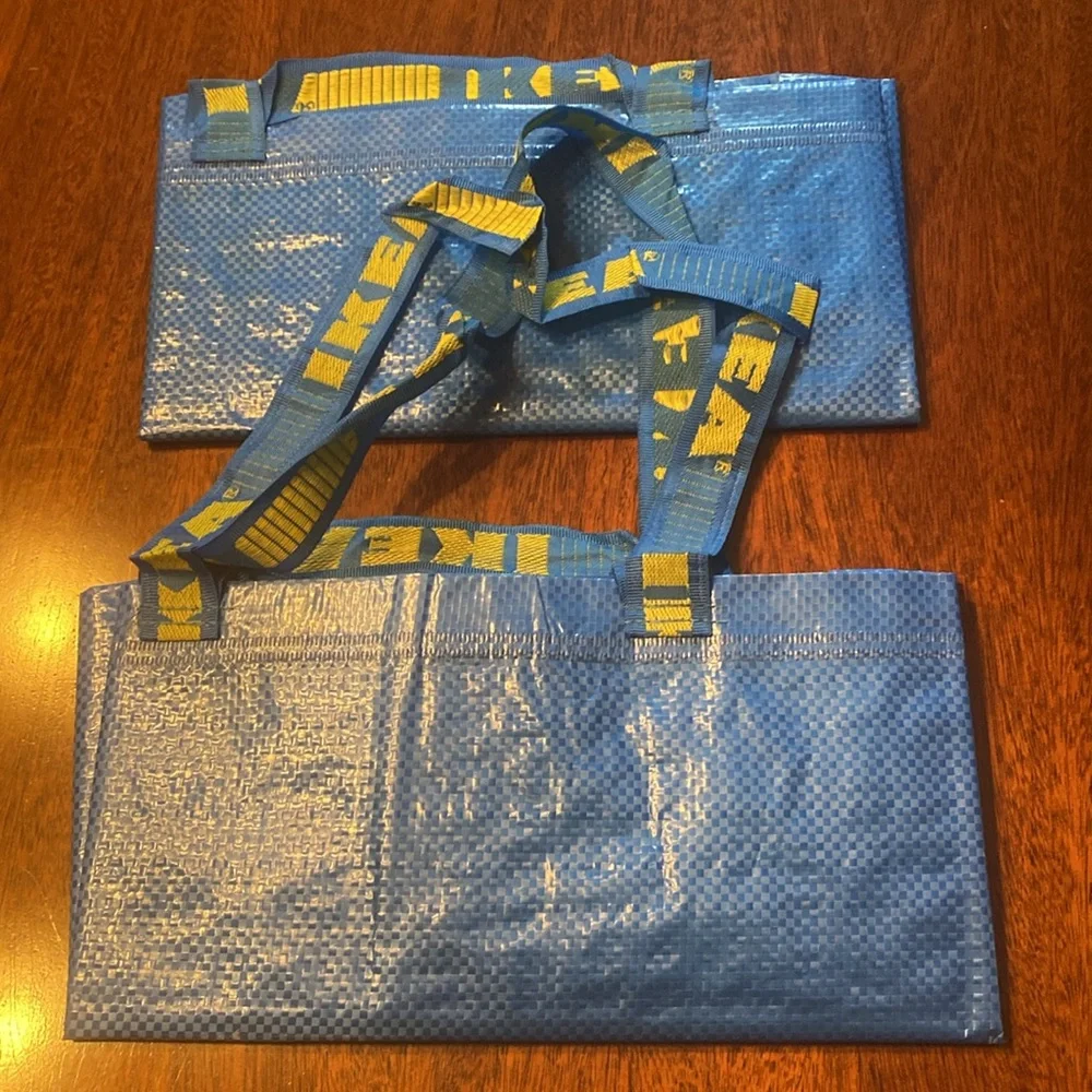 2 NWT Large IKEA Bags